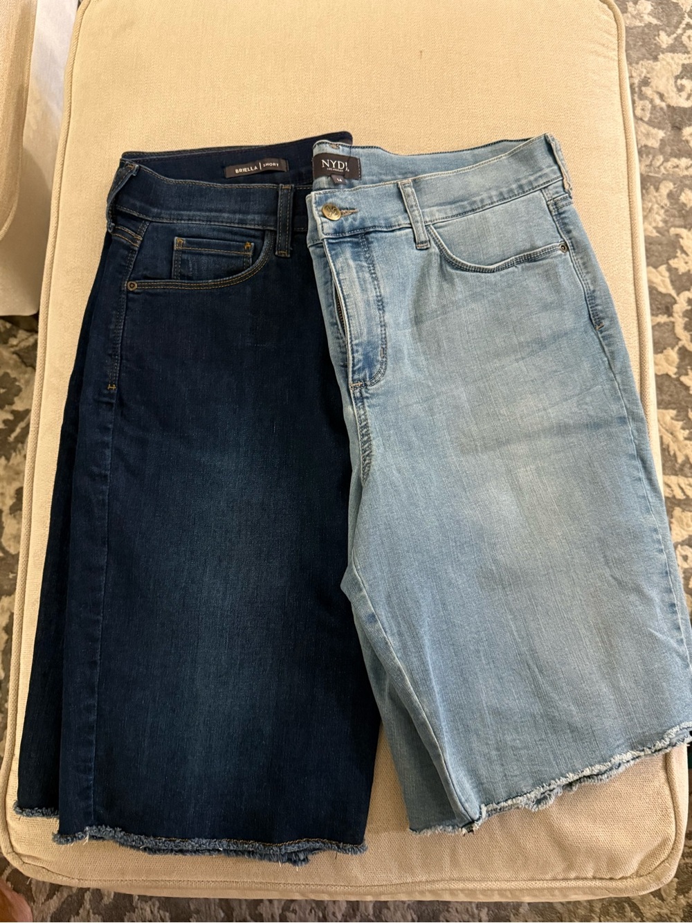 Women’s shorts - Dark Blue and Light Blue